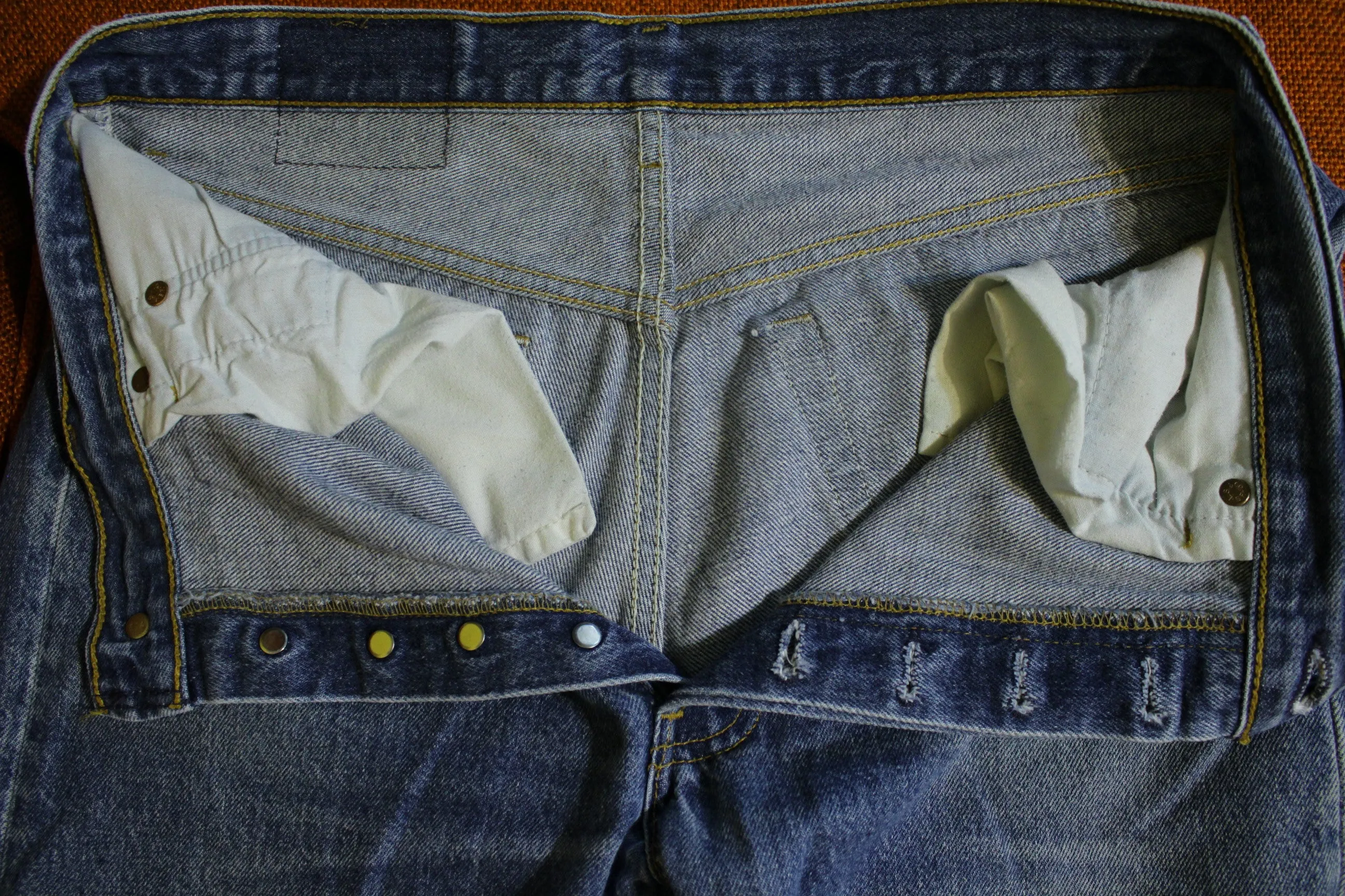 90s Levis 501 Button Fly Jeans. Vintage, Made in USA 501xx 32 x 30