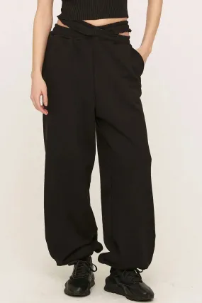 Adrina Cutout Jogger Pants