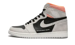 Air Jordan 1 Retro High Neutral Grey Hyper Crimson