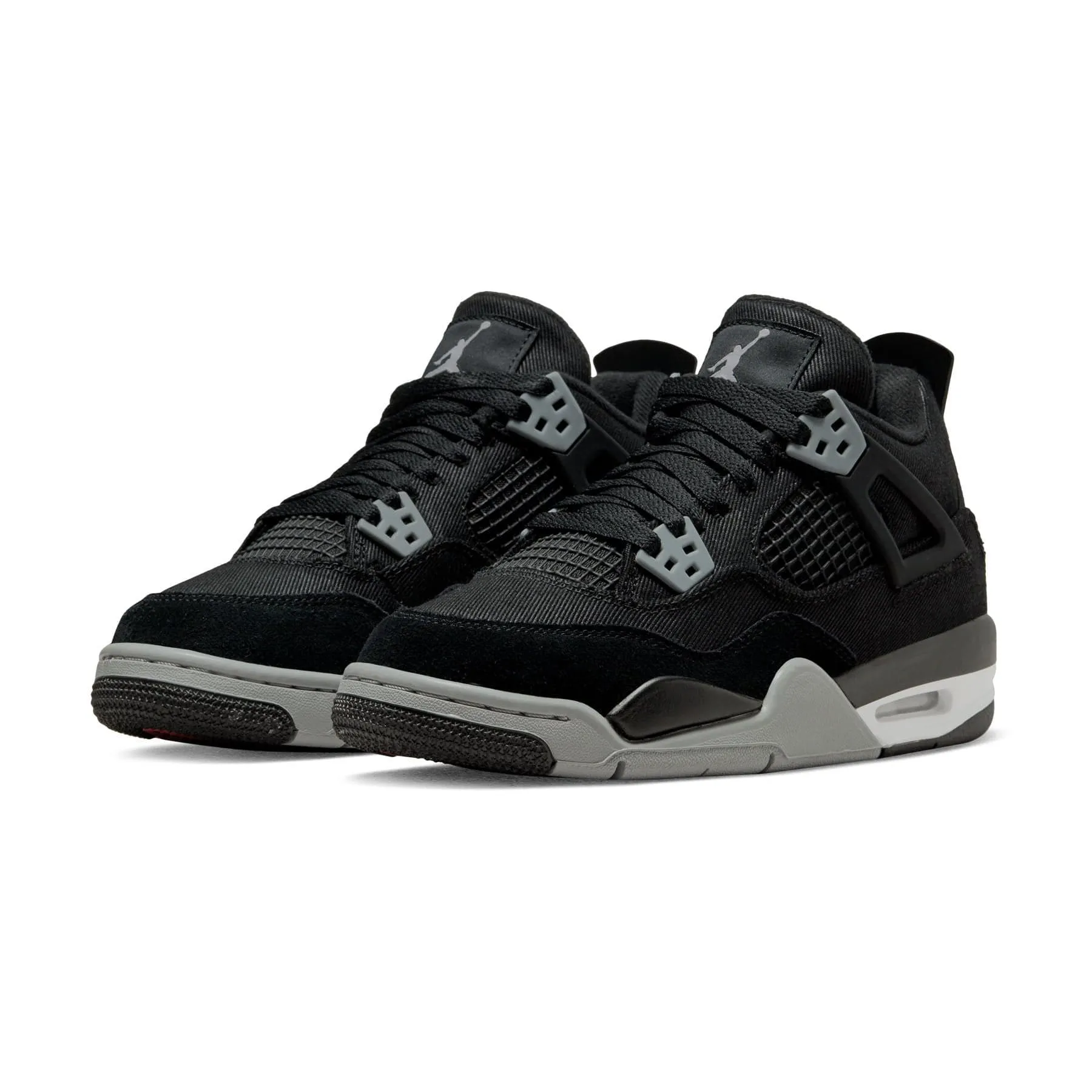 Air Jordan 4 Retro SE GS 'Black Canvas'