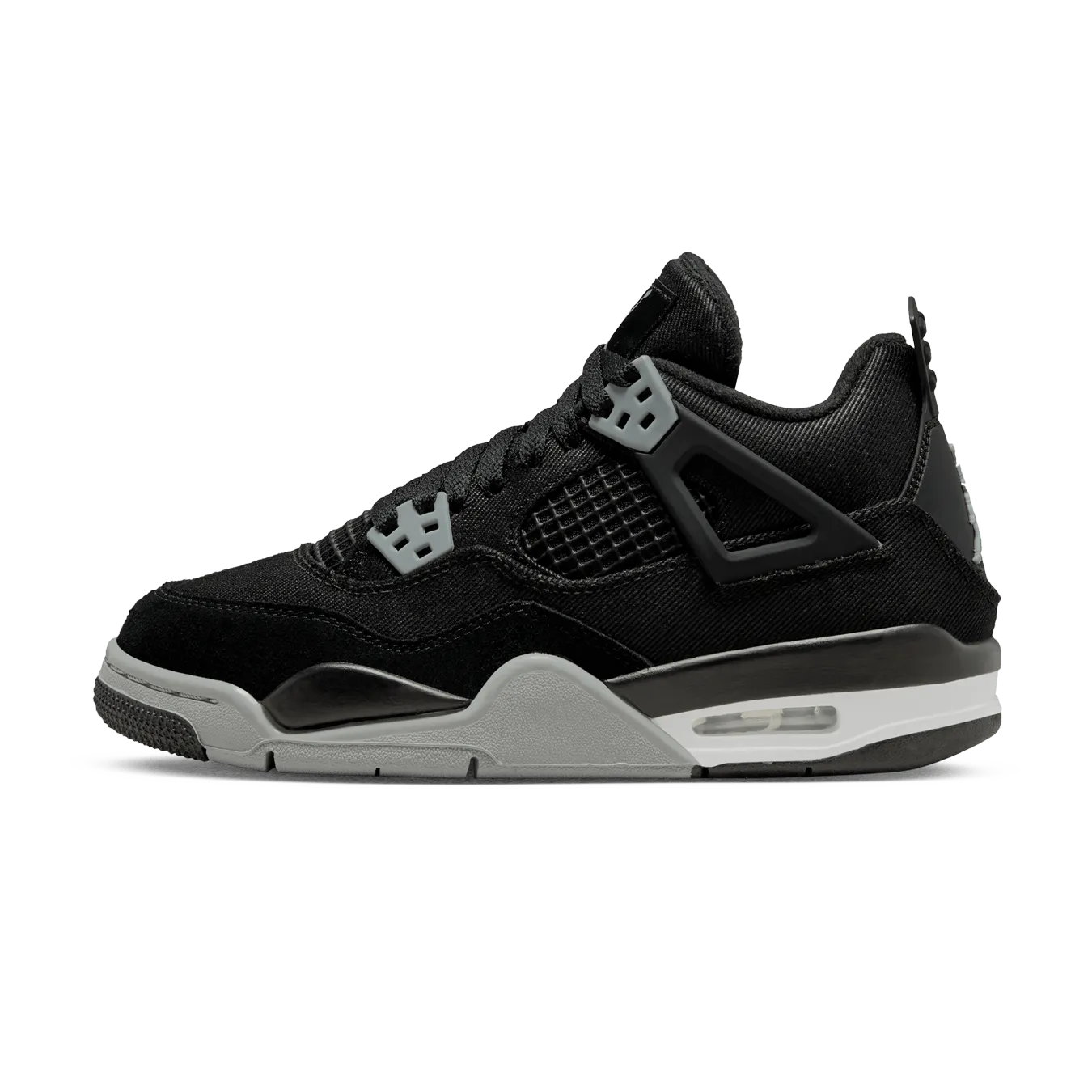 Air Jordan 4 Retro SE GS 'Black Canvas'