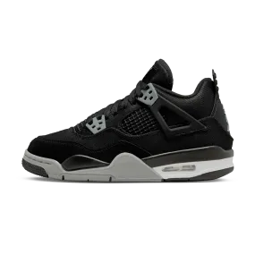 Air Jordan 4 Retro SE GS 'Black Canvas'