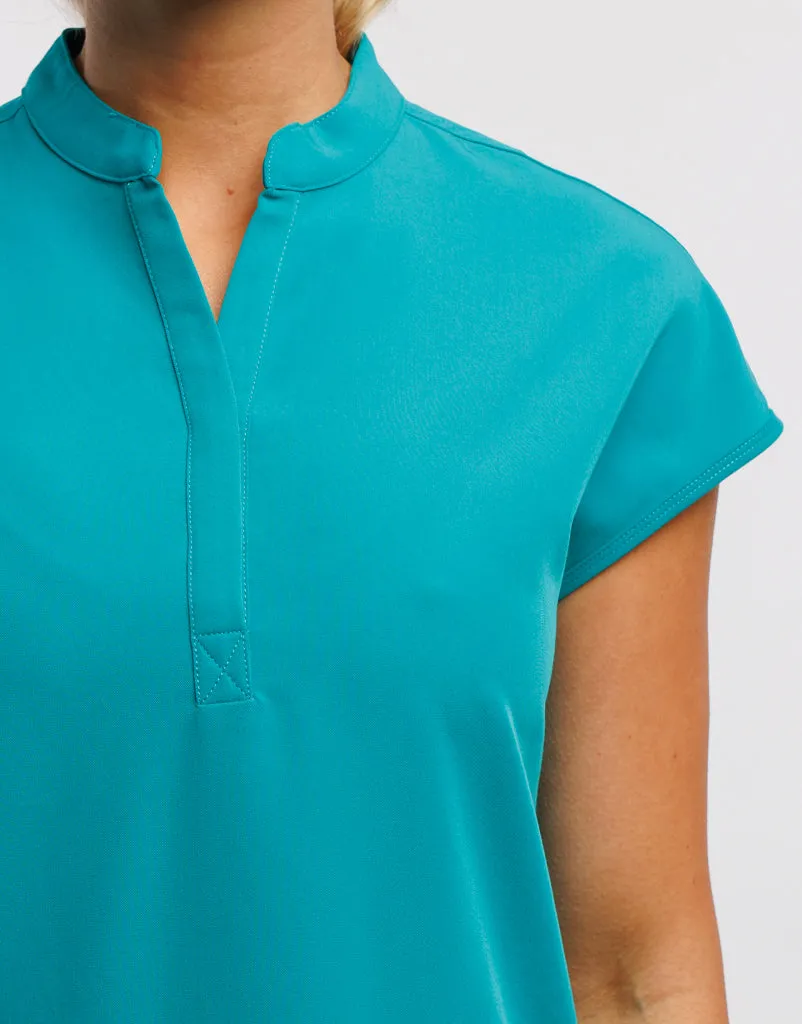 Apollo Scrub Top - Sydney Teal