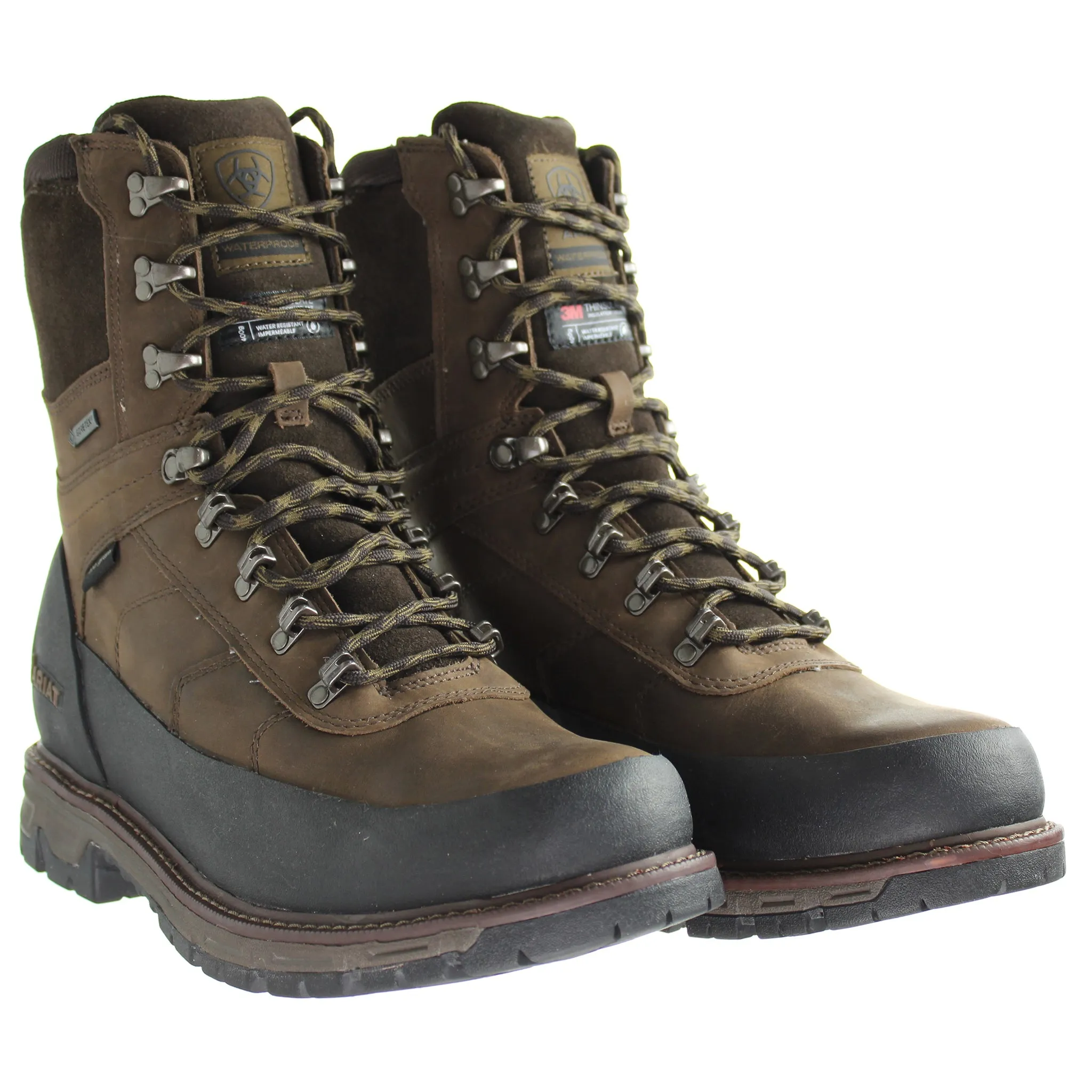 Ariat Conquest Explore 8'' GTX Insulated Brown Mens Boots