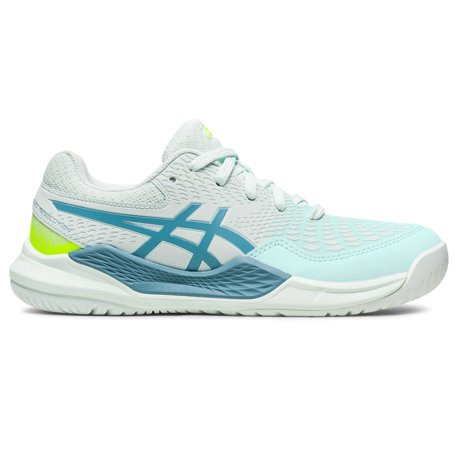 Asics Gel-Resolution 9 GS Junior Tennis Shoes (1044A067-402)