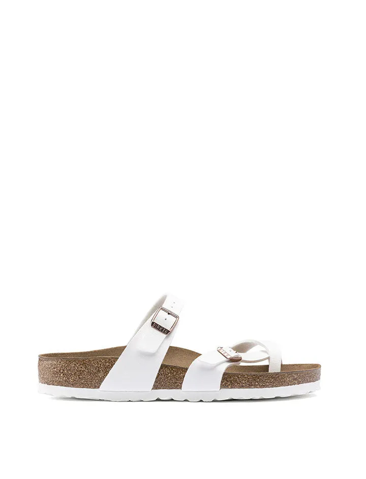 Birkenstock Mayari Birko-Flor Narrow Sandal White