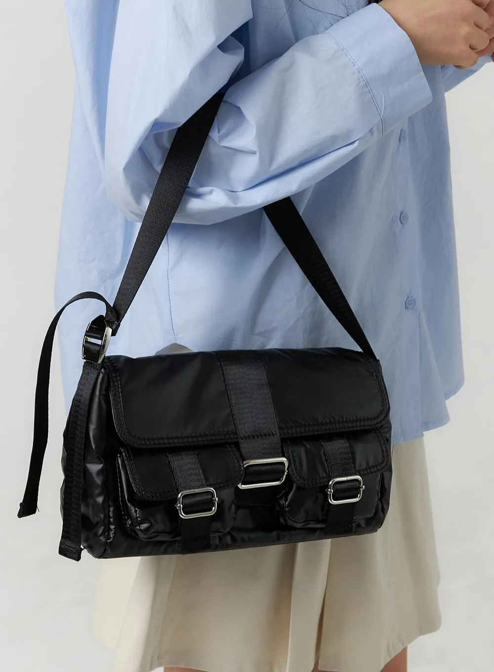 Buckle Shoulder Bag CF406