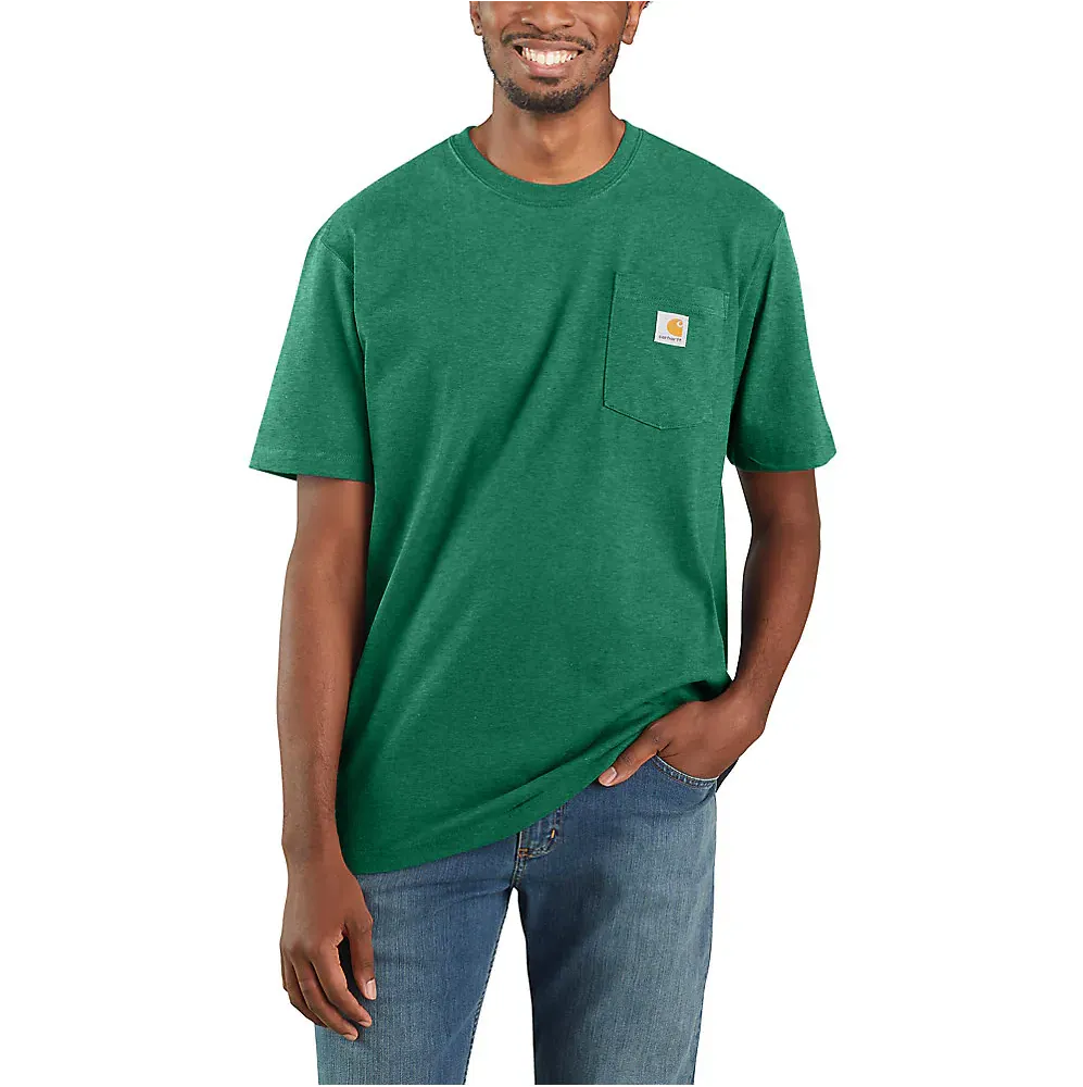 Carhartt Men's Loose Fit Heavyweight Short-Sleeve Pocket T-Shirt - Big and Tall