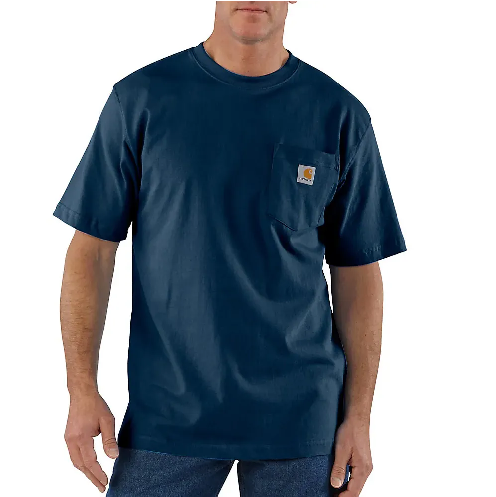 Carhartt Men's Loose Fit Heavyweight Short-Sleeve Pocket T-Shirt - Big and Tall