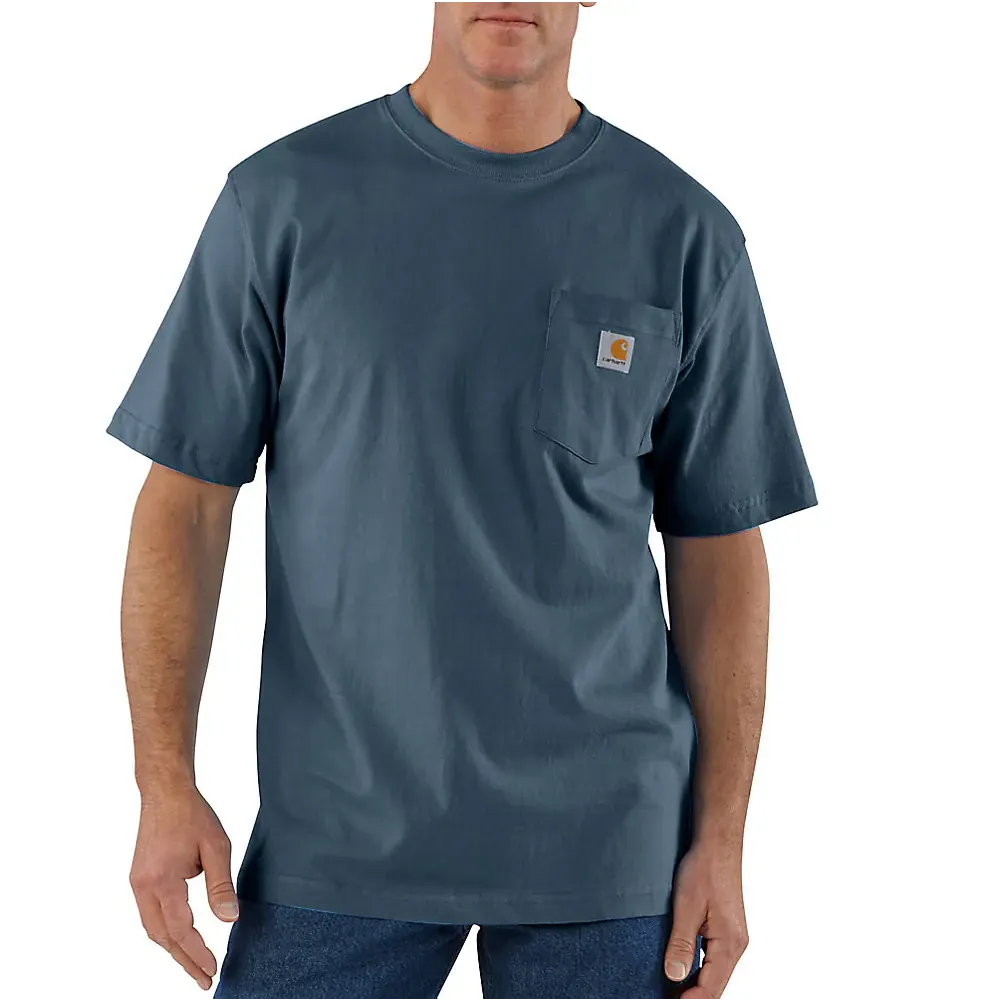 Carhartt Men's Loose Fit Heavyweight Short-Sleeve Pocket T-Shirt - Big and Tall