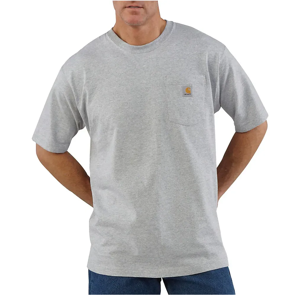 Carhartt Men's Loose Fit Heavyweight Short-Sleeve Pocket T-Shirt - Big and Tall