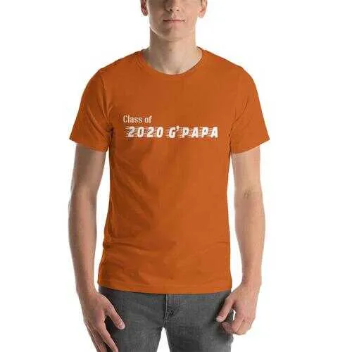 Class of 2020 G' PAPA Short-Sleeve Mens T-Shirt