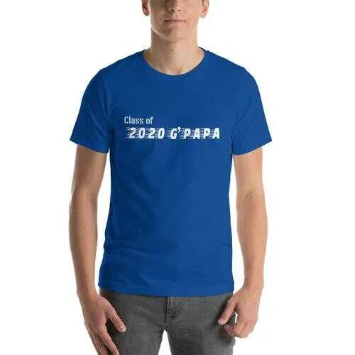 Class of 2020 G' PAPA Short-Sleeve Mens T-Shirt