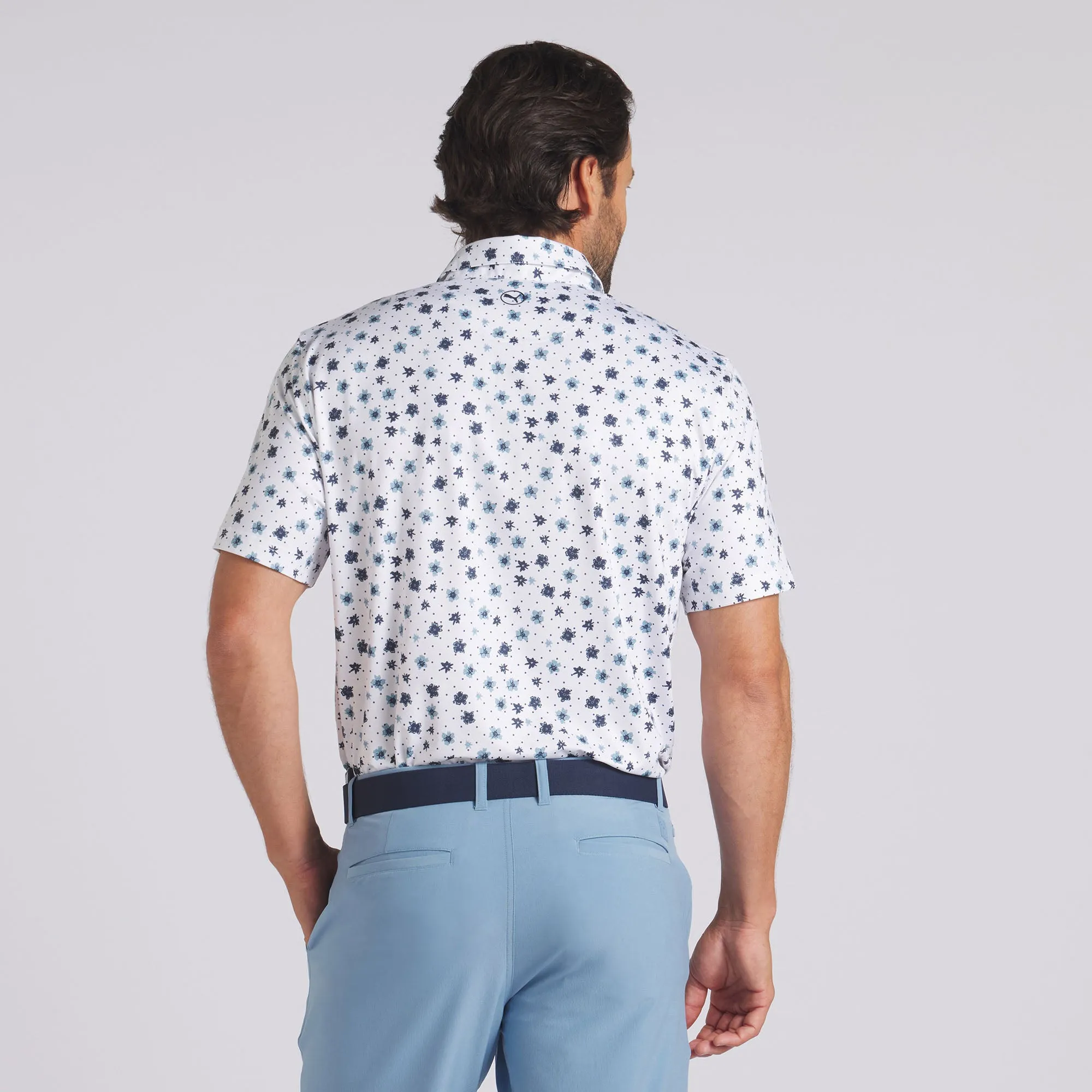 CLOUDSPUN Floral Golf Polo