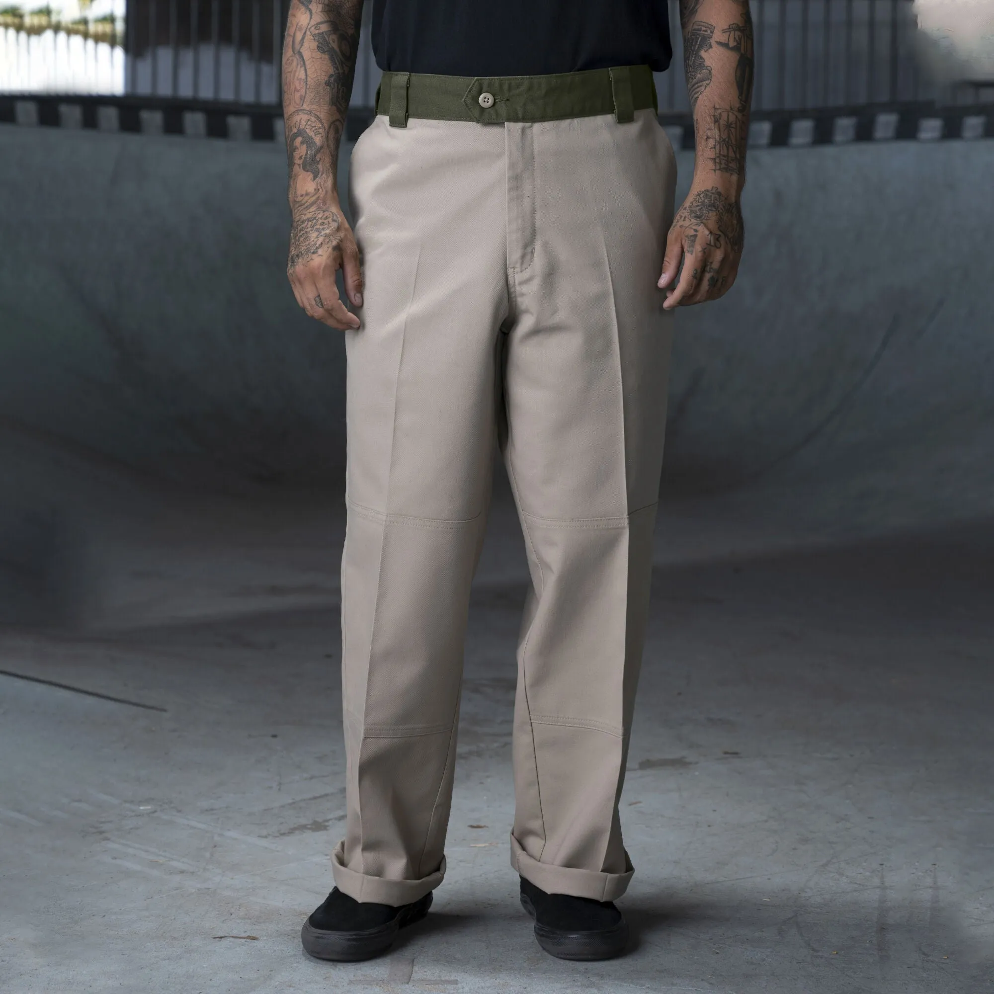 Dickies - Ronnie Sandoval Double Knee Loose Fit Pant - Desert Sand/Olive