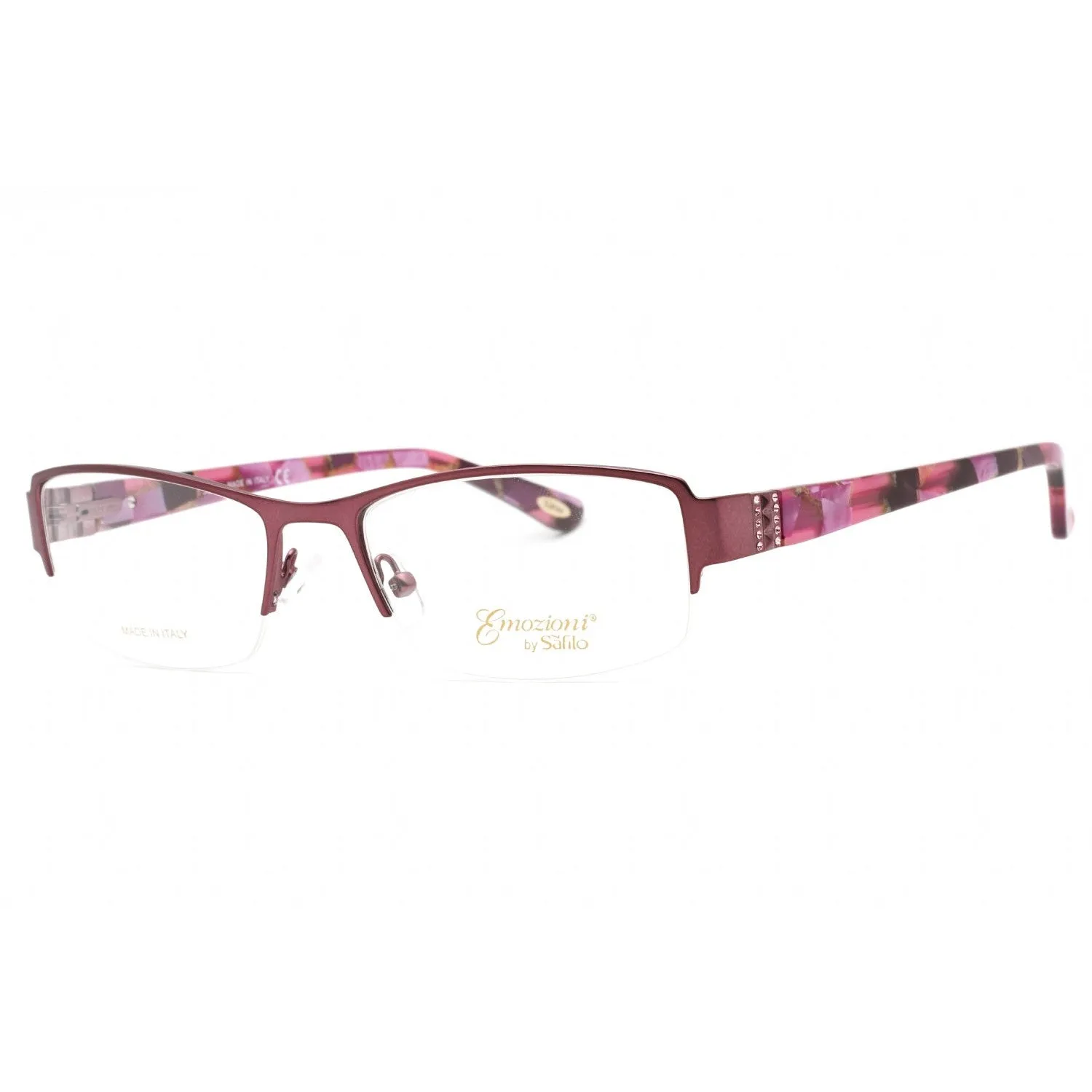 Emozioni 4354 Eyeglasses Plum / Clear Lens