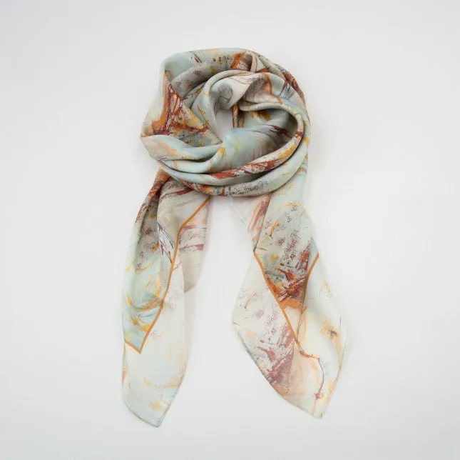 Equestrian Silk Scarf - Dream Catcher