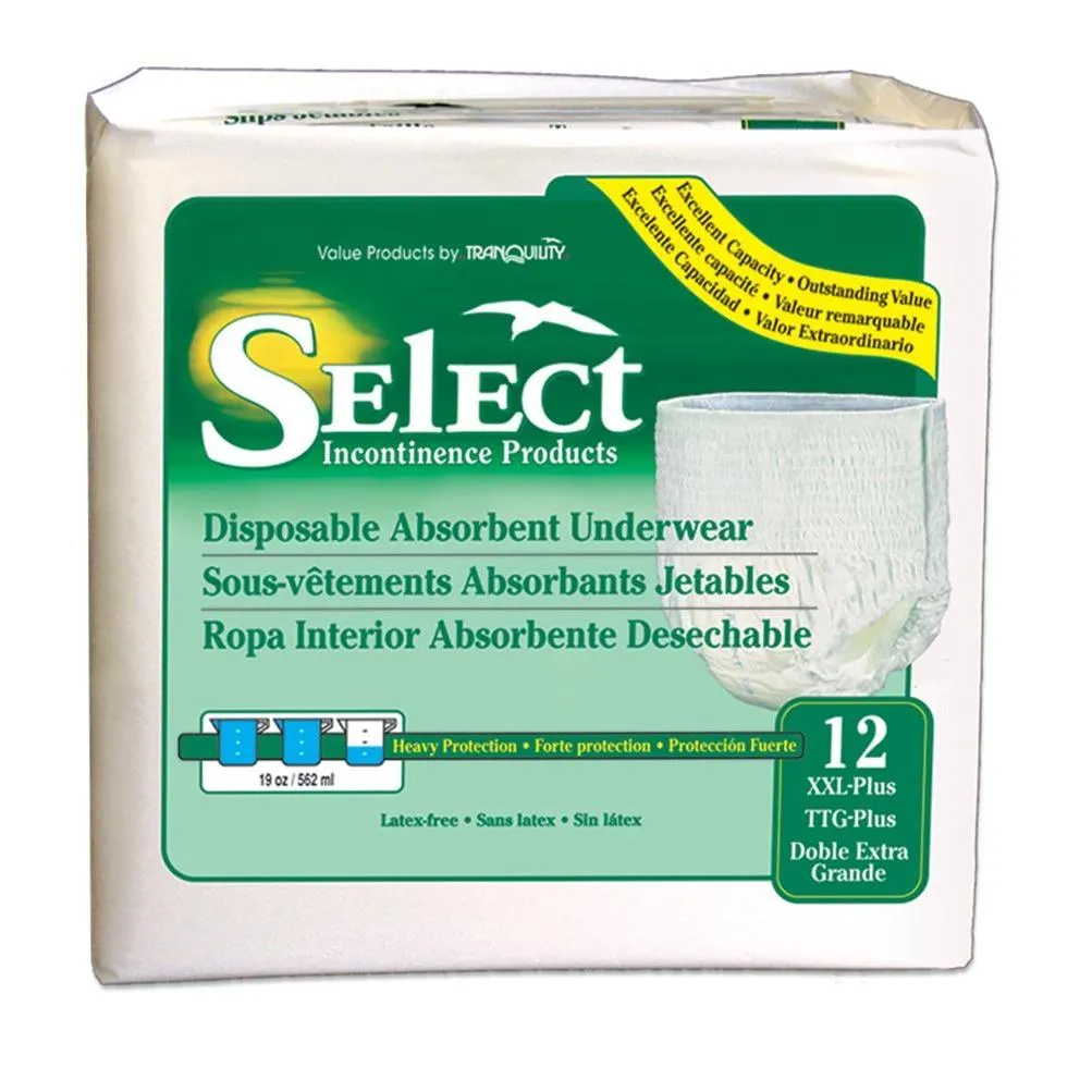 Essential Disposable Protective Underwear from Tranquility