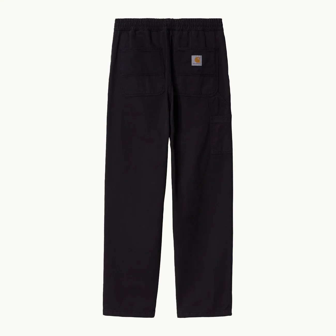 FLINT PANT BLACK GARMENT DYED