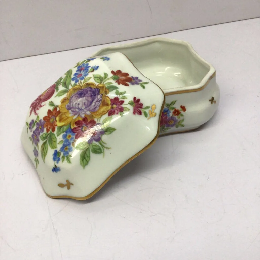 Floral Trinket Box