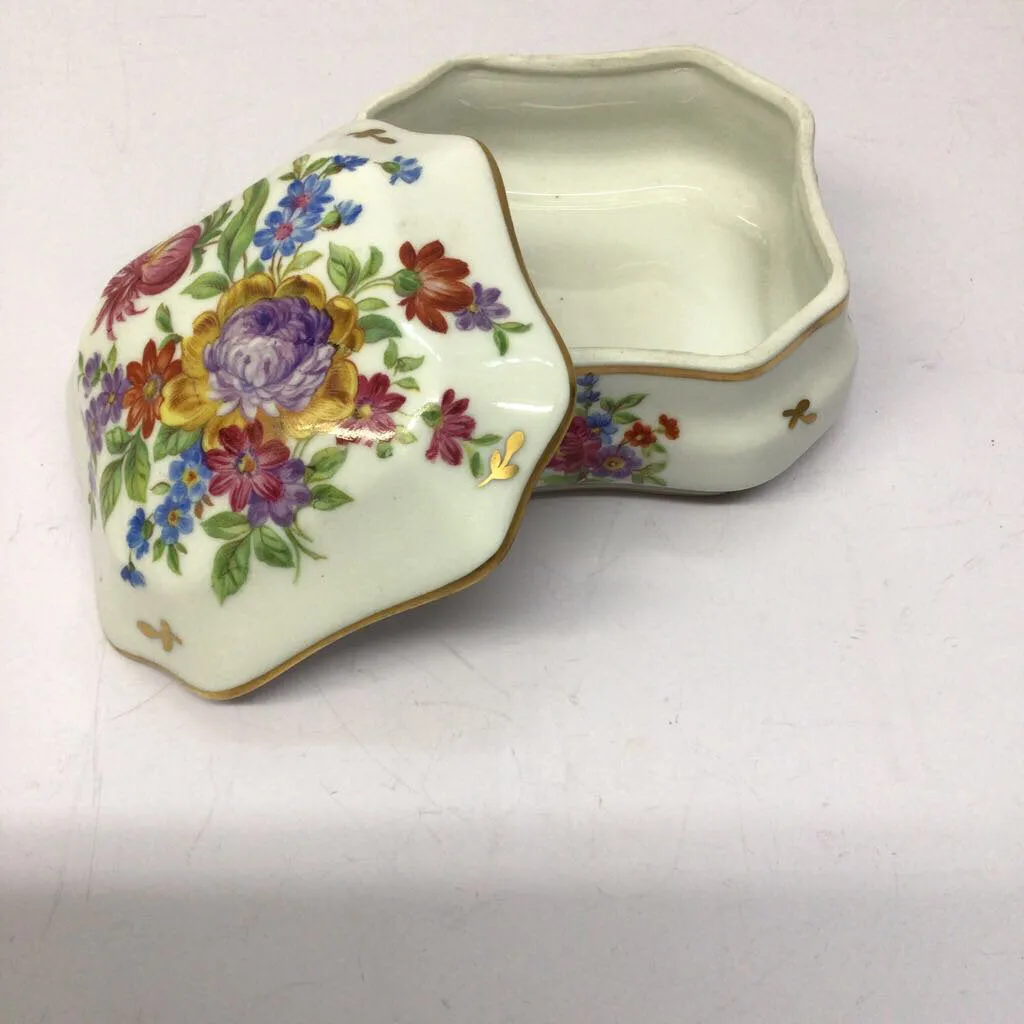 Floral Trinket Box