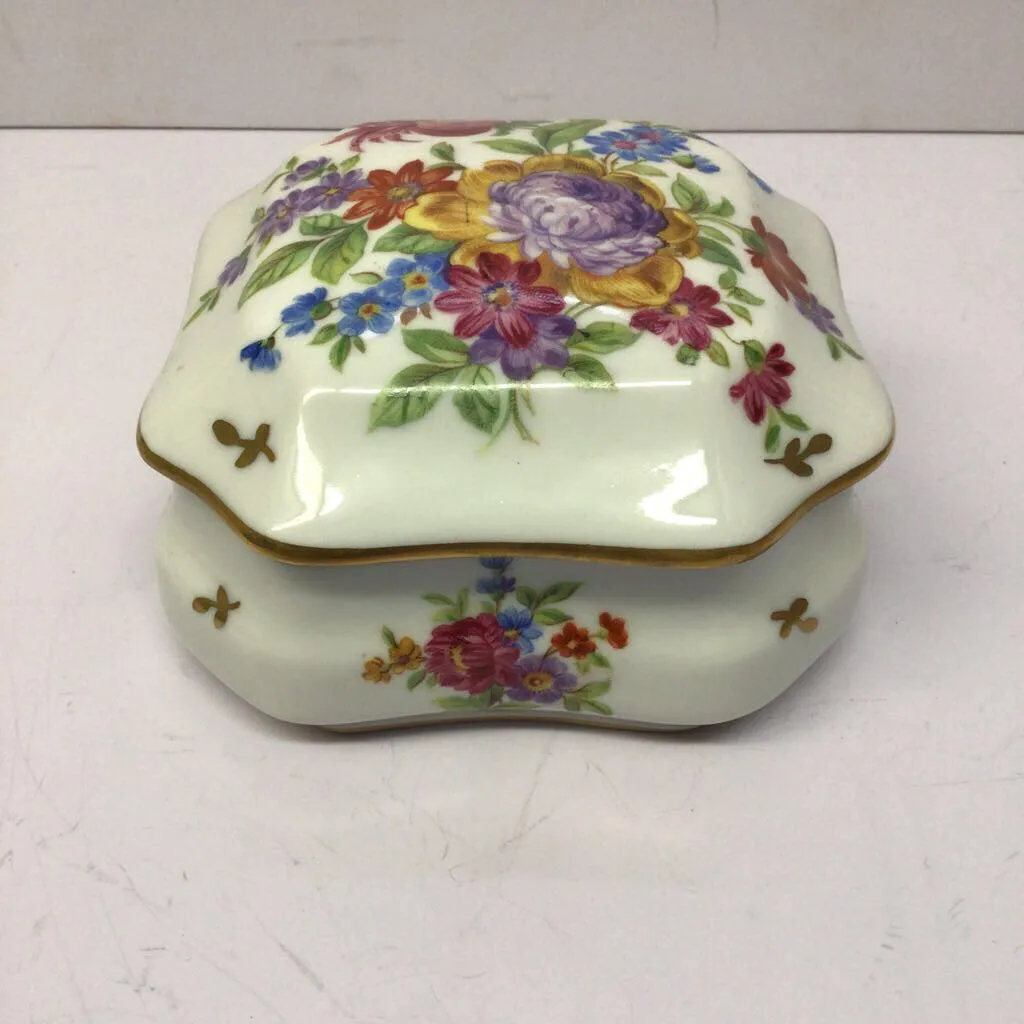 Floral Trinket Box