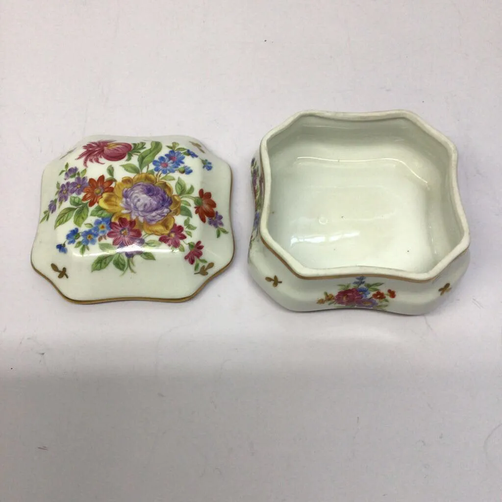 Floral Trinket Box