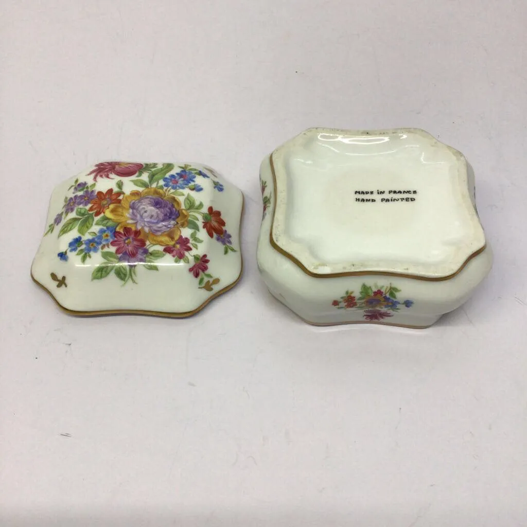 Floral Trinket Box