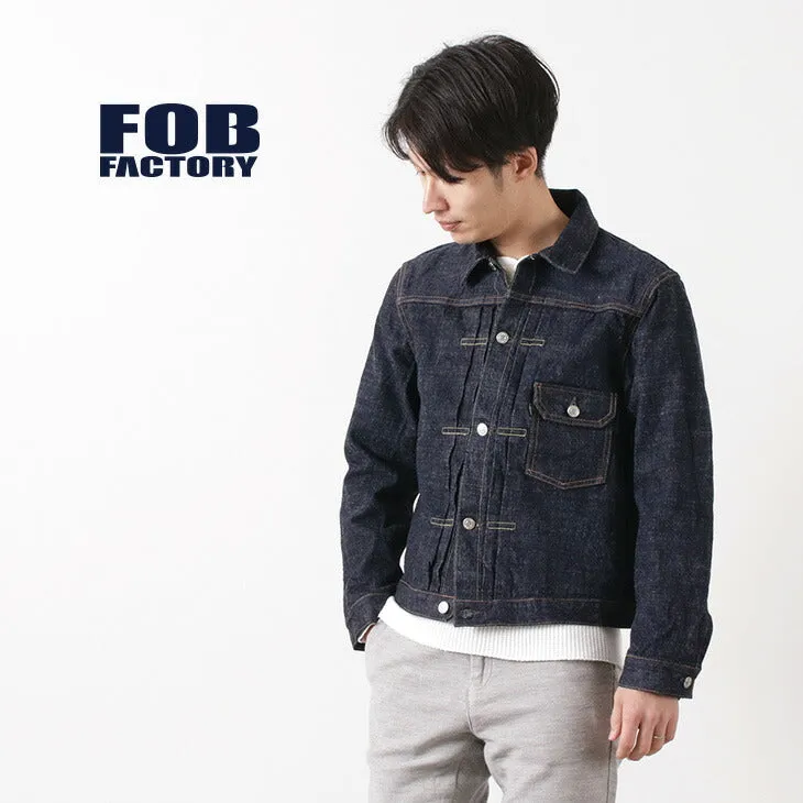 FOB FACTORY / F2400 Selvic Denim 1ST Jacket