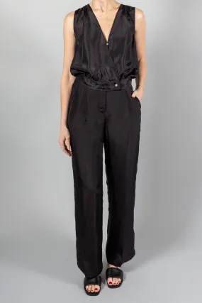 Forte Forte Habotai Silk High Waist Pants