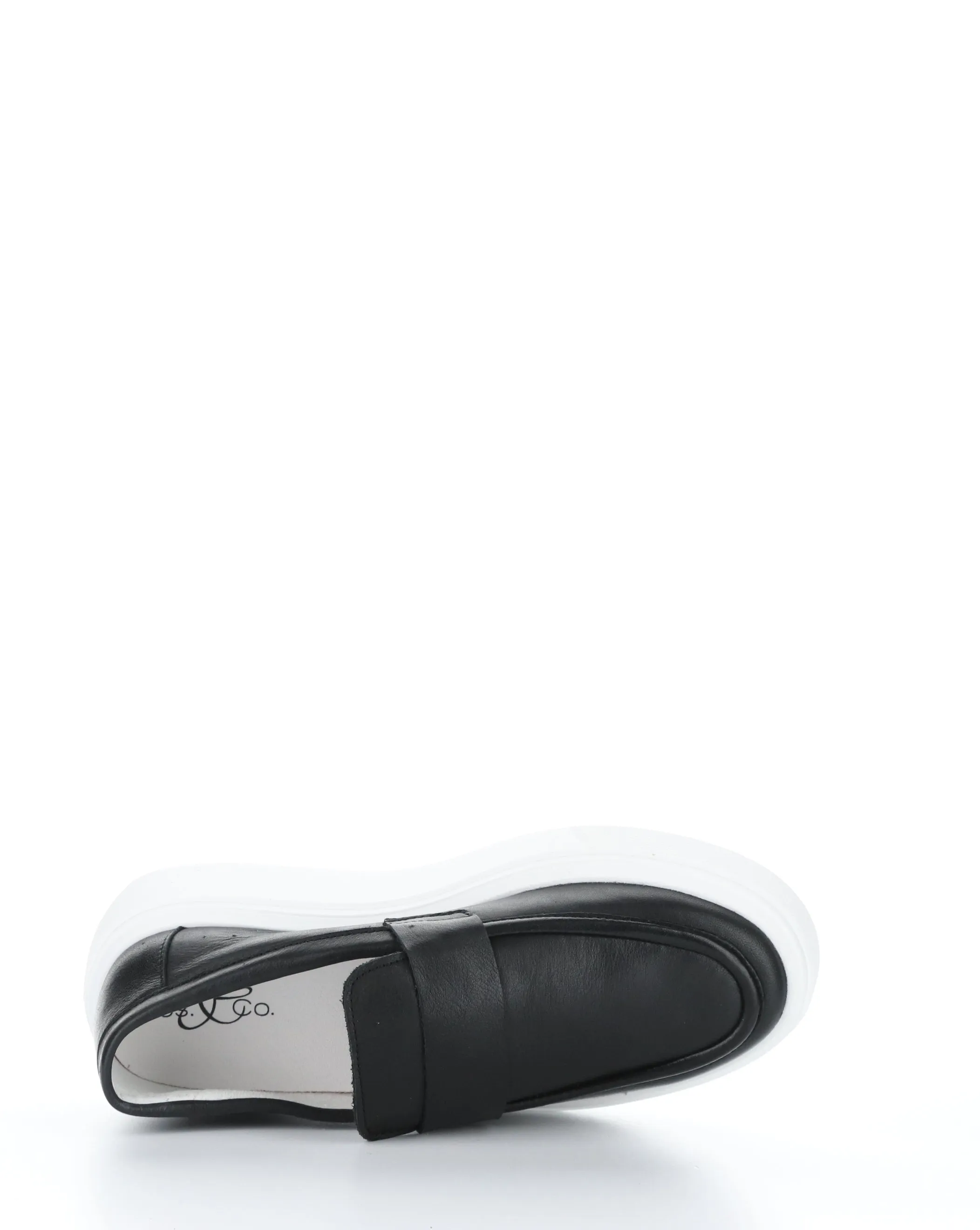 FRISCO BLACK Round toe Shoes