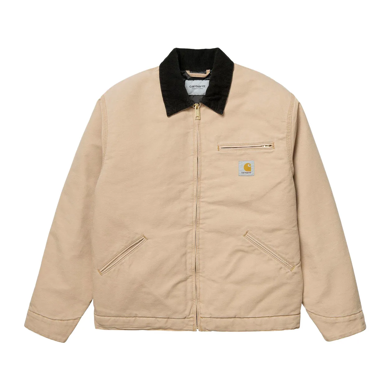 Giubbino Uomo Carhartt WIP OG Detroit Jacket (Winter) Beige