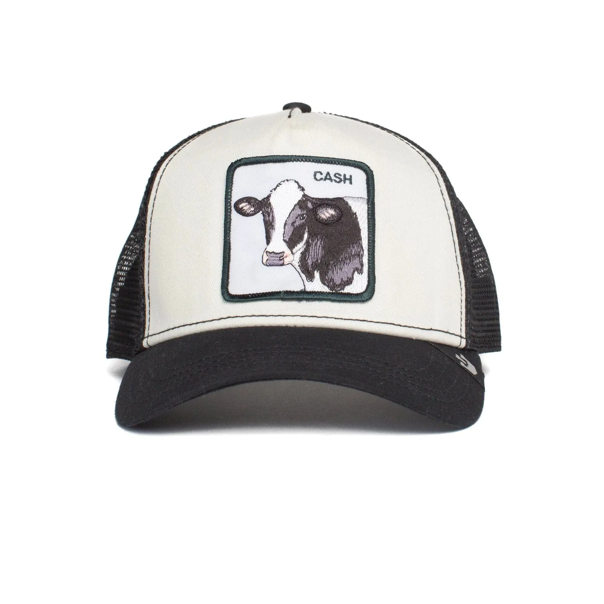 Goorin Bros The Cash Cow Trucker Hat (White)