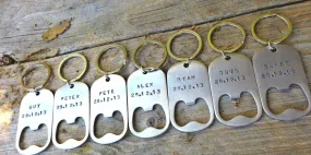 groomsmen gifts, for the groomsmen, personalized key chains, bottle opener, wedding gifts for groomsmen, custom key chains, best man