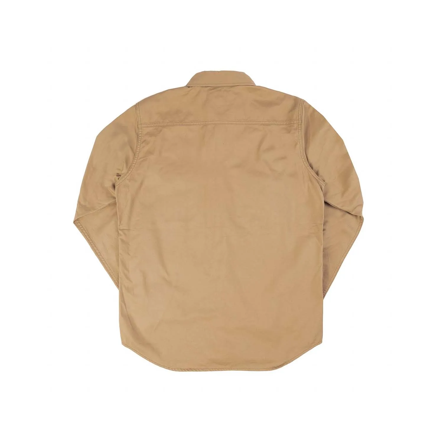 Iron Heart IHSH-319-KHA 8oz Military Shirt Khaki FINAL SALE