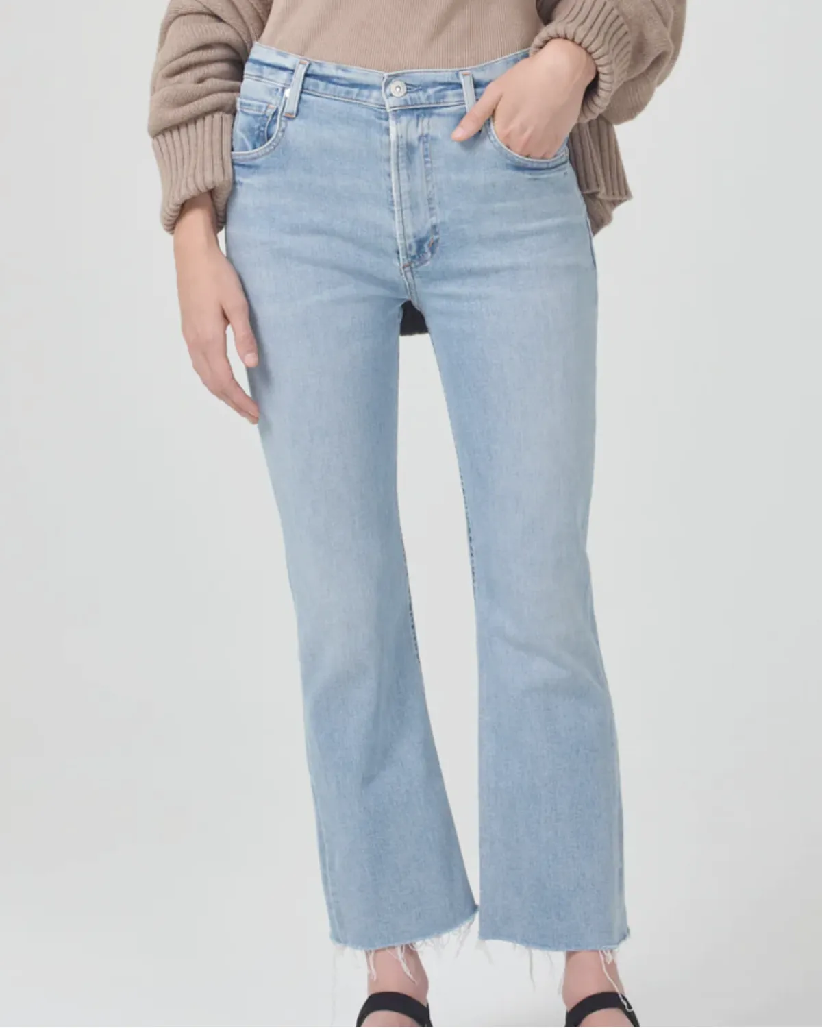 Isola Cropped Bootcut Denim (Lyric)