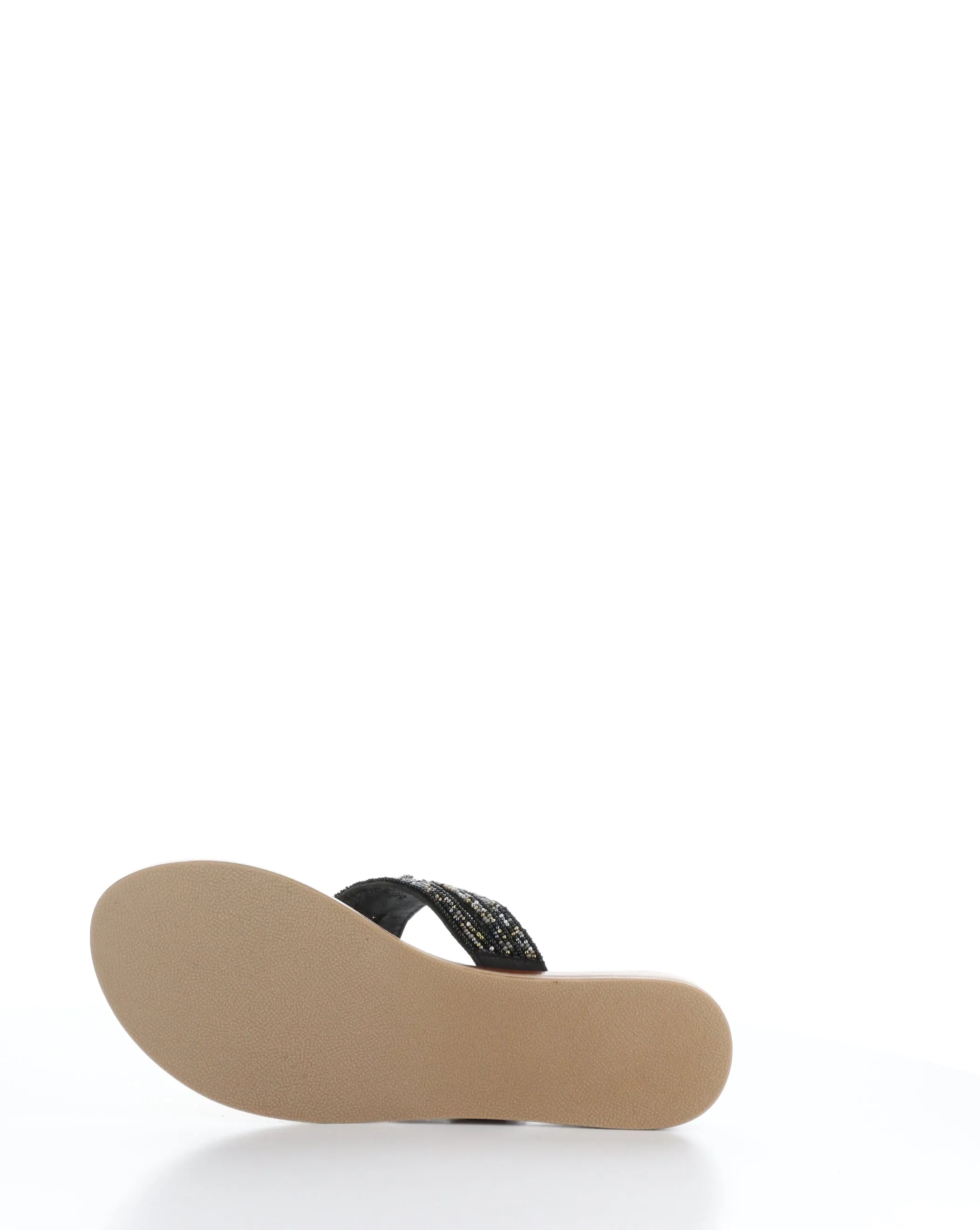 JILLY BLACK MULTI Slip-on Sandals