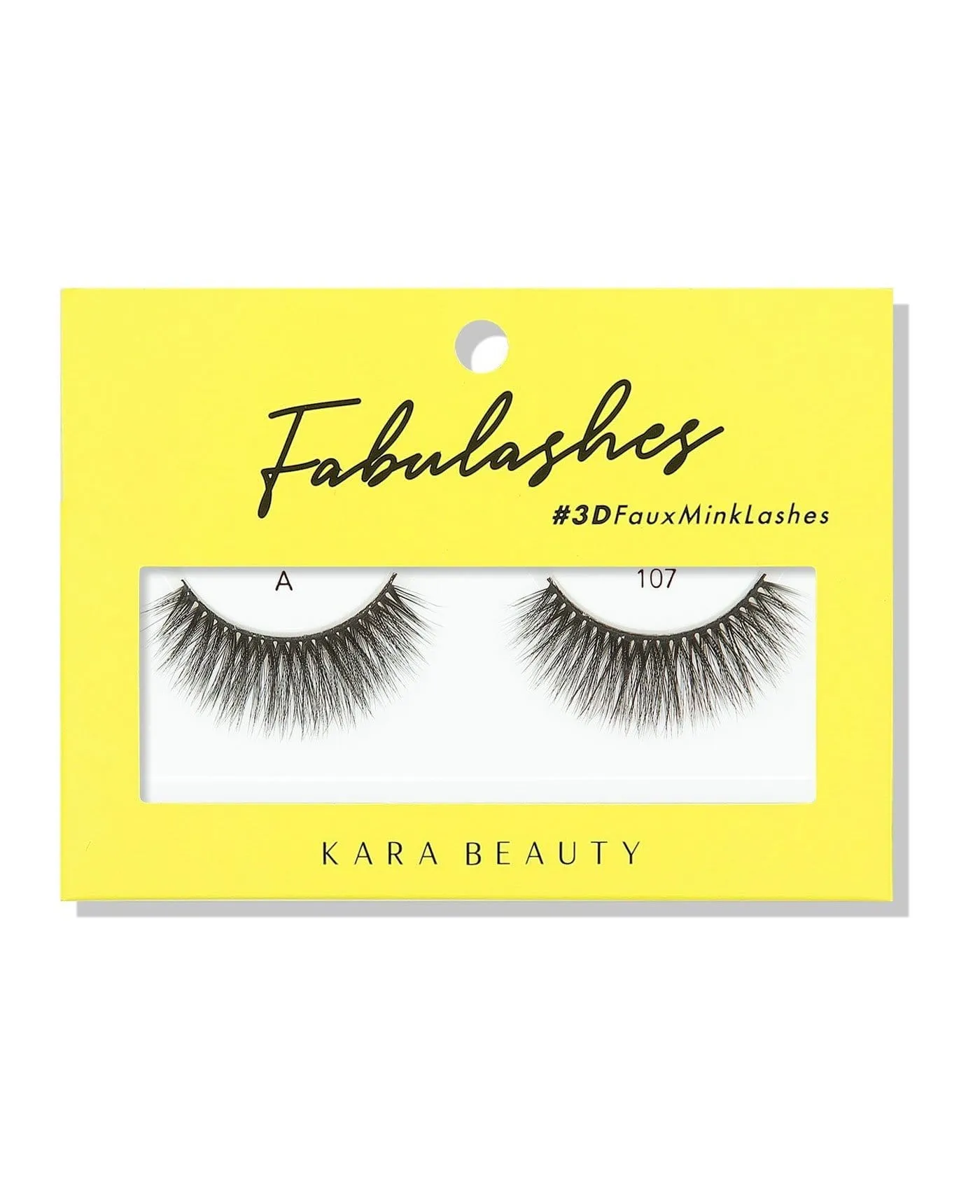 Kara Beauty 3D Faux Mink Eyelashes-A107