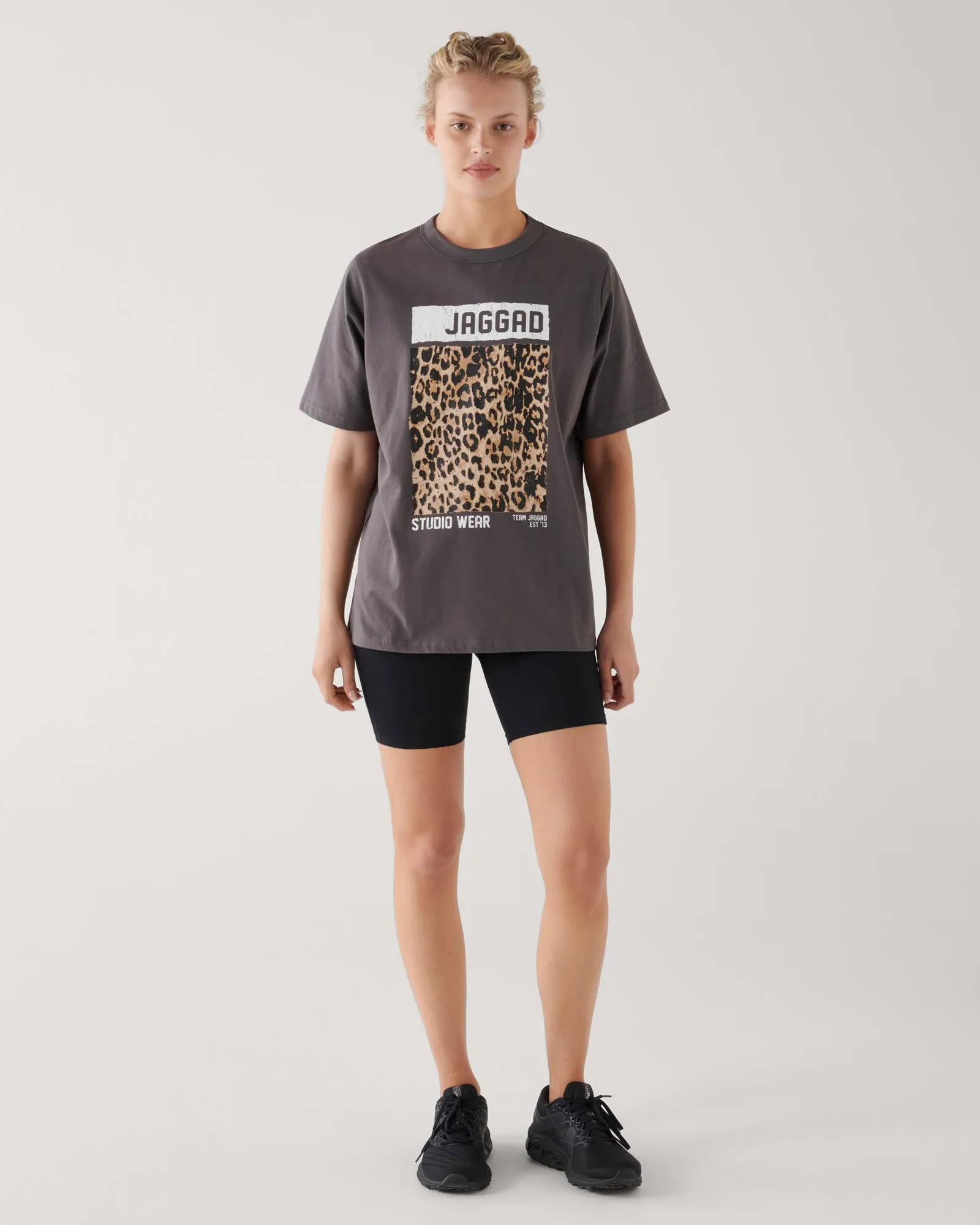 LOUI BOXY TEE BLACK