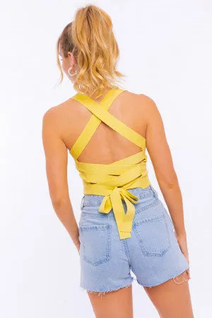 Louise top, Yellow