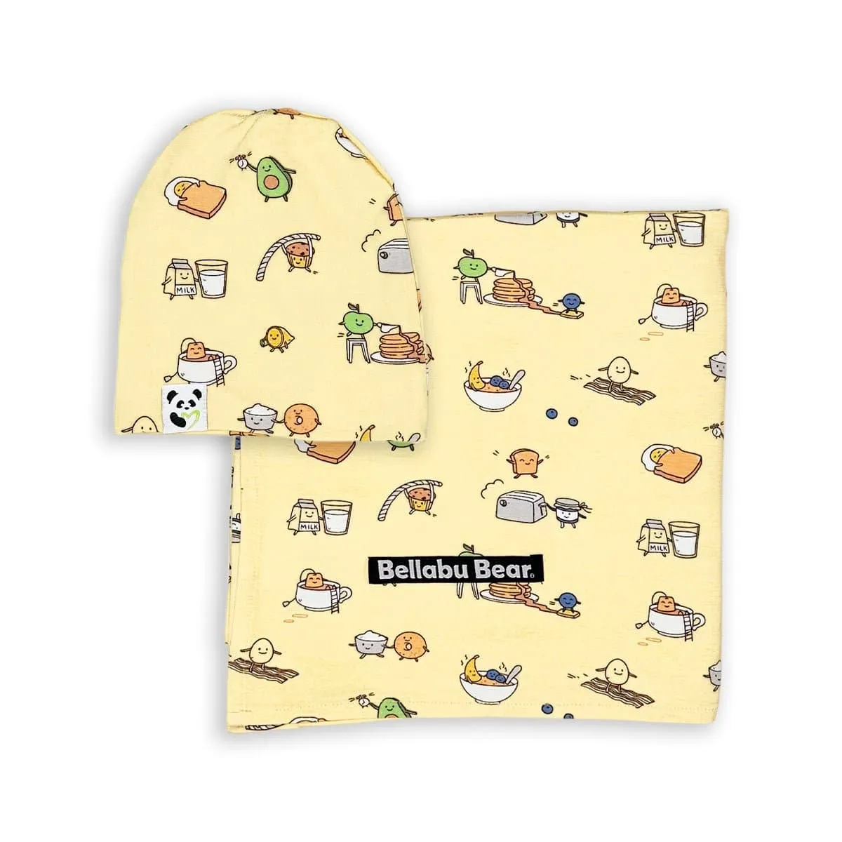 Love You Brunches Bamboo Swaddle & Beanie Set