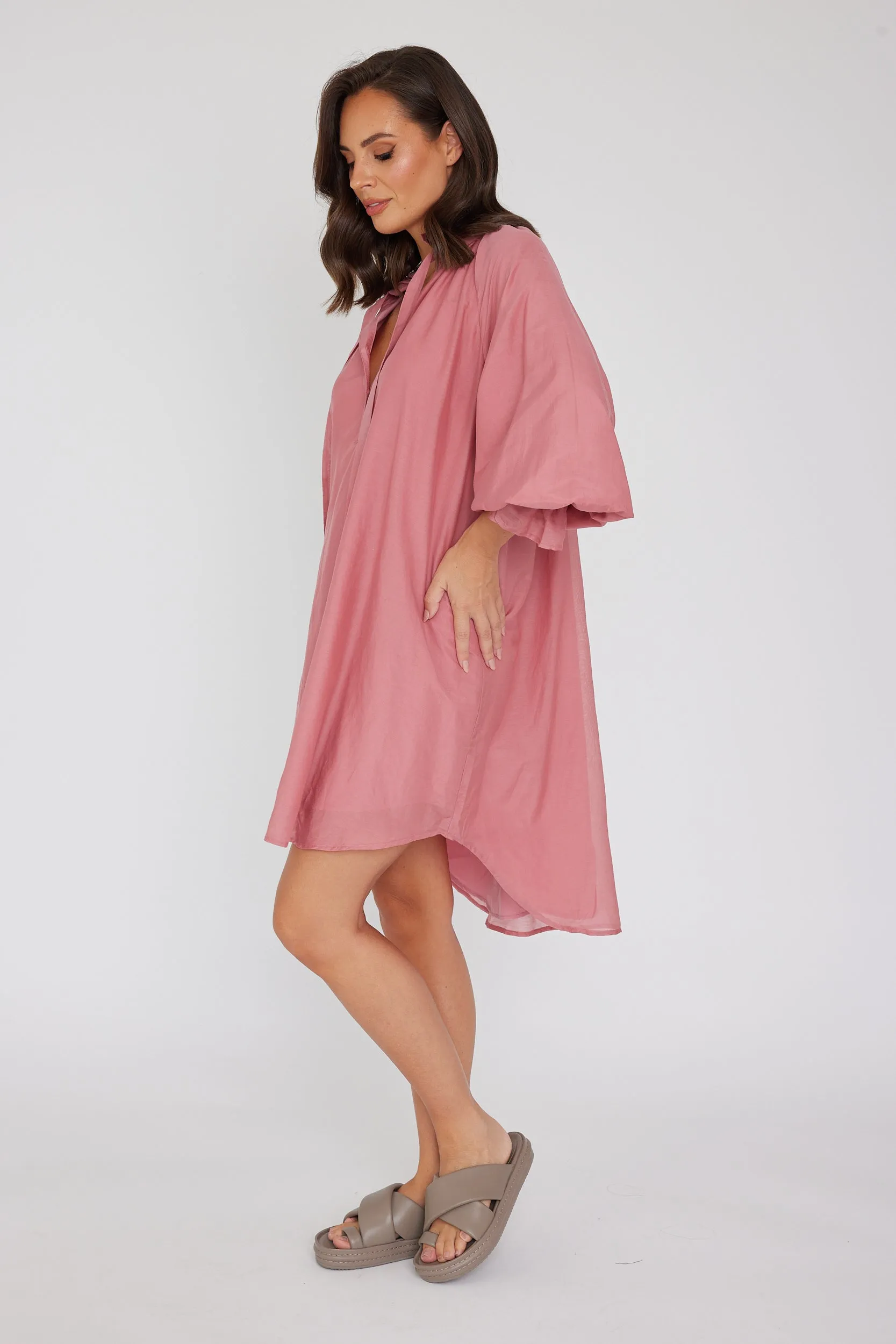 LYCIUM Dress Dusty Pink