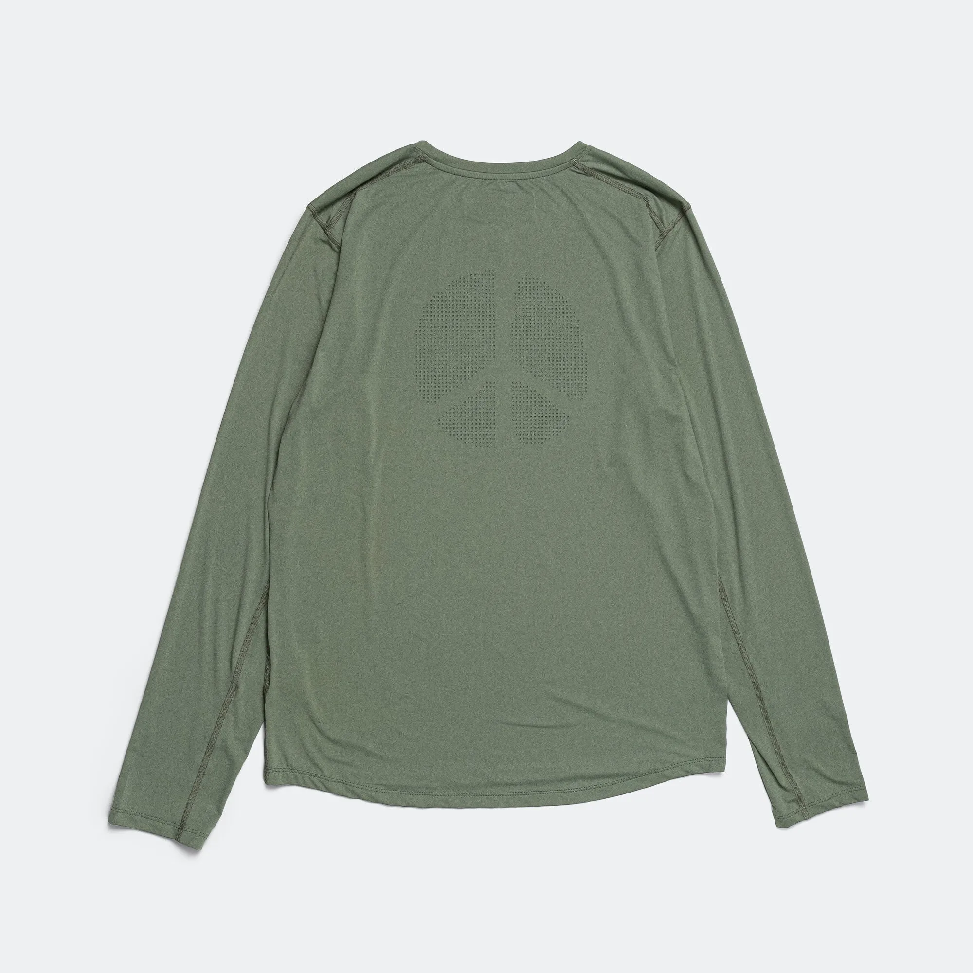 Mens Ultralight Aloe Long Sleeve Tee - Sage