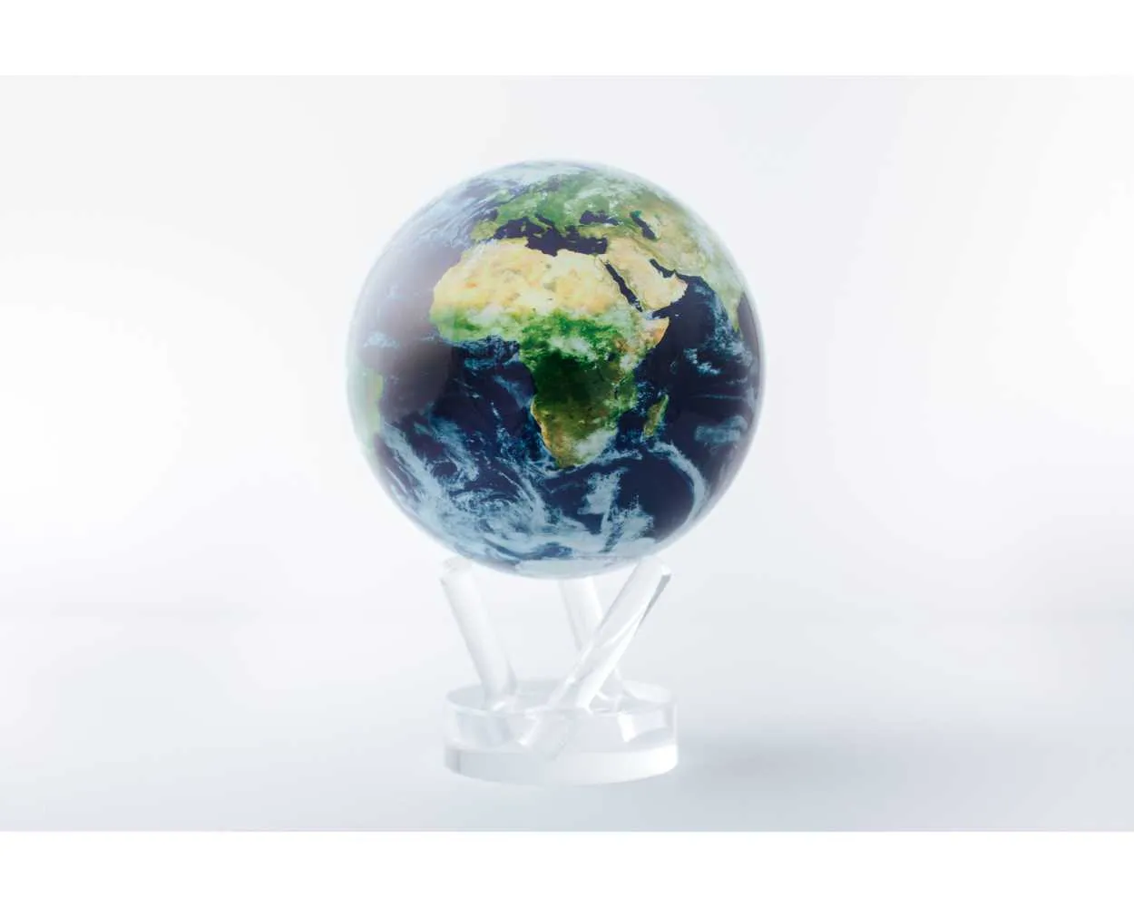 MOVA Solar-Power and Magnetic Driven Globes - Earth with Clouds, 4.5 D