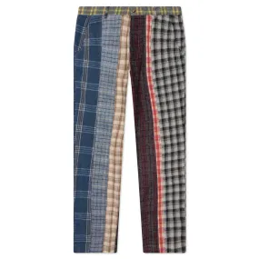 Multi-Plaid Suit Pant