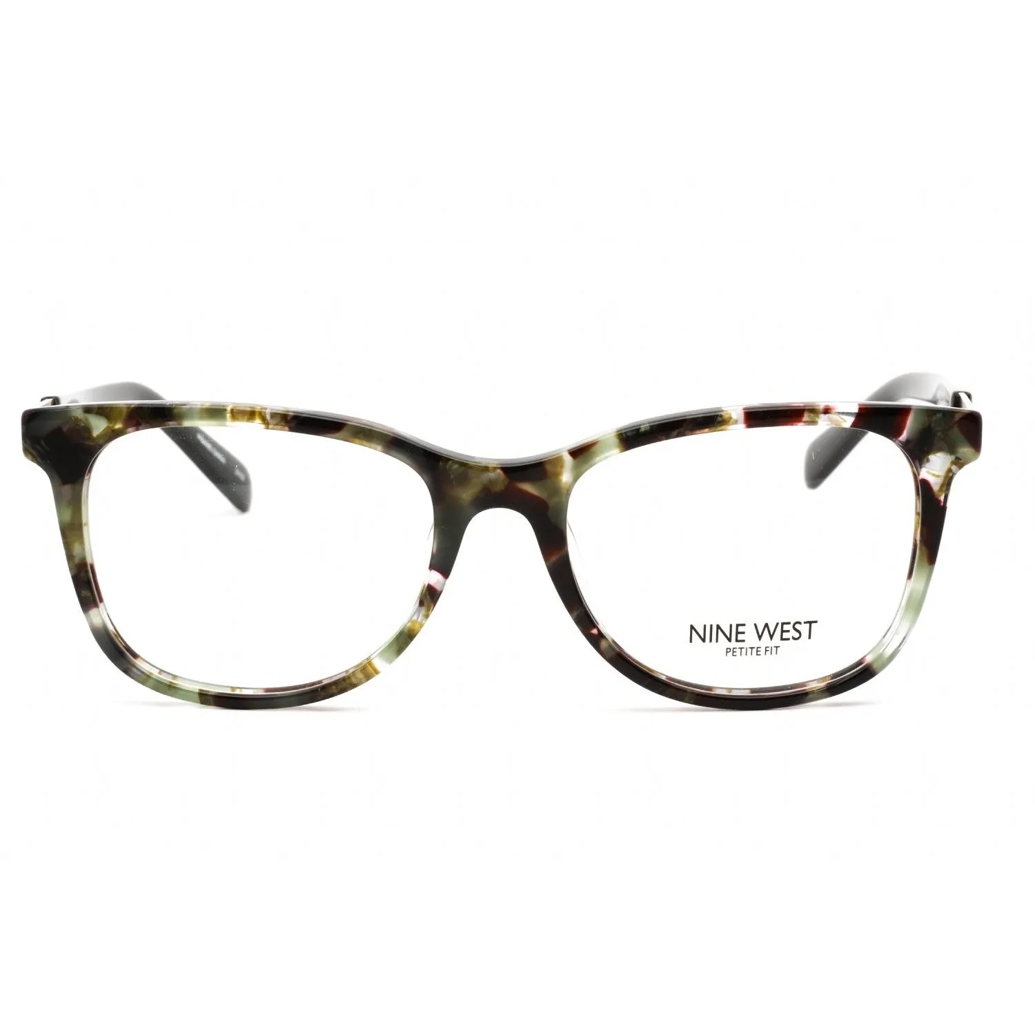 Nine West NW5186 Eyeglasses Green Pearlised Tortoise / Clear Lens