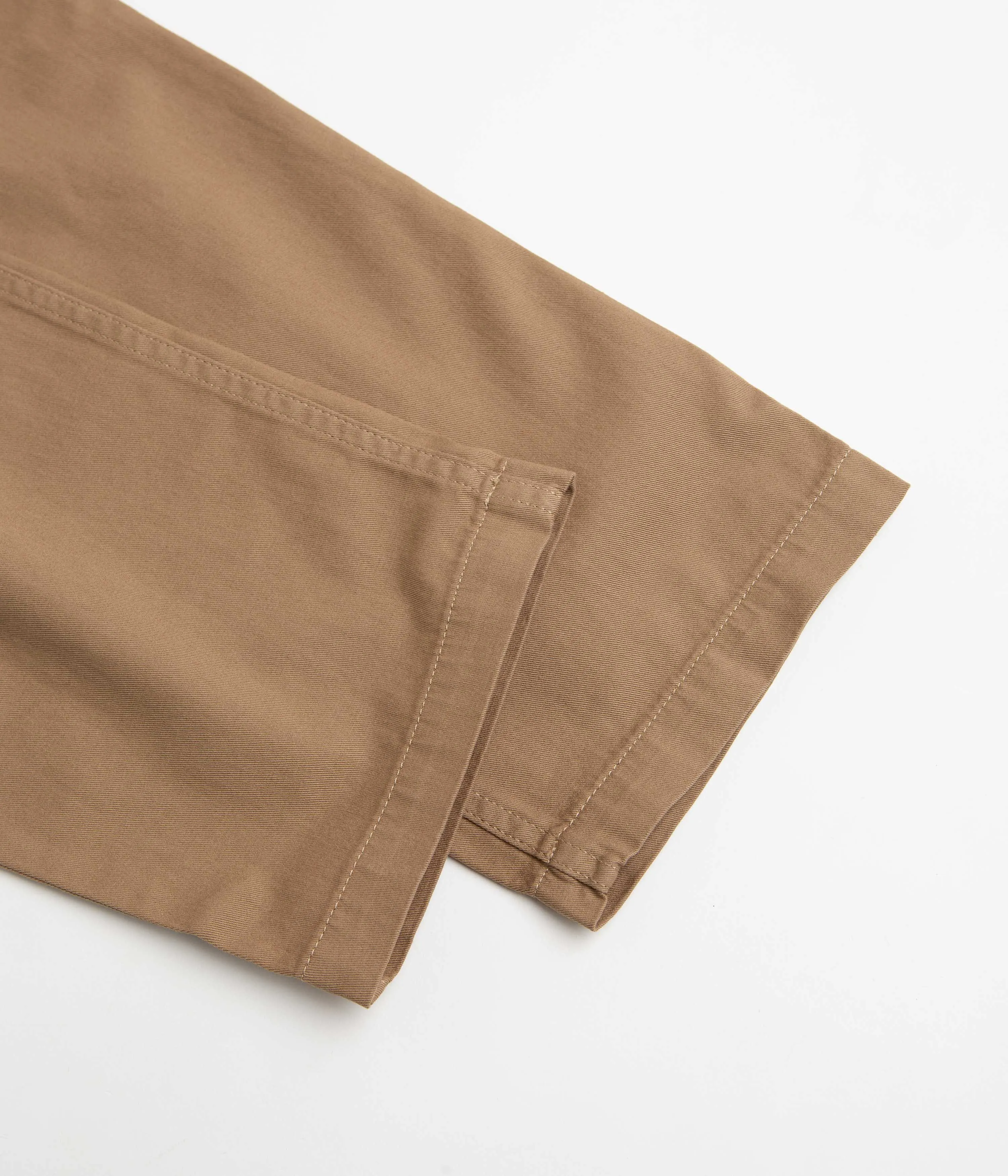 Norse Projects Ezra Relaxed Organic Twill Trousers - Utility Khaki