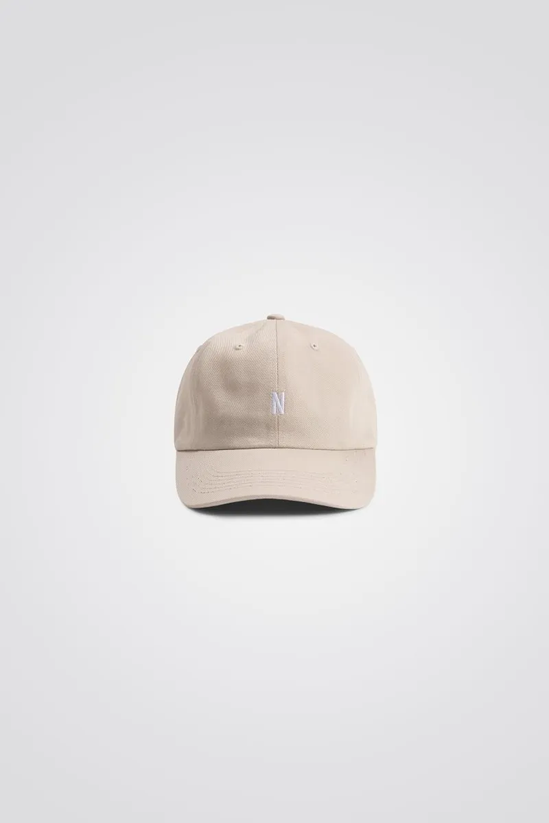 Norse Twill Sports Cap Marble White