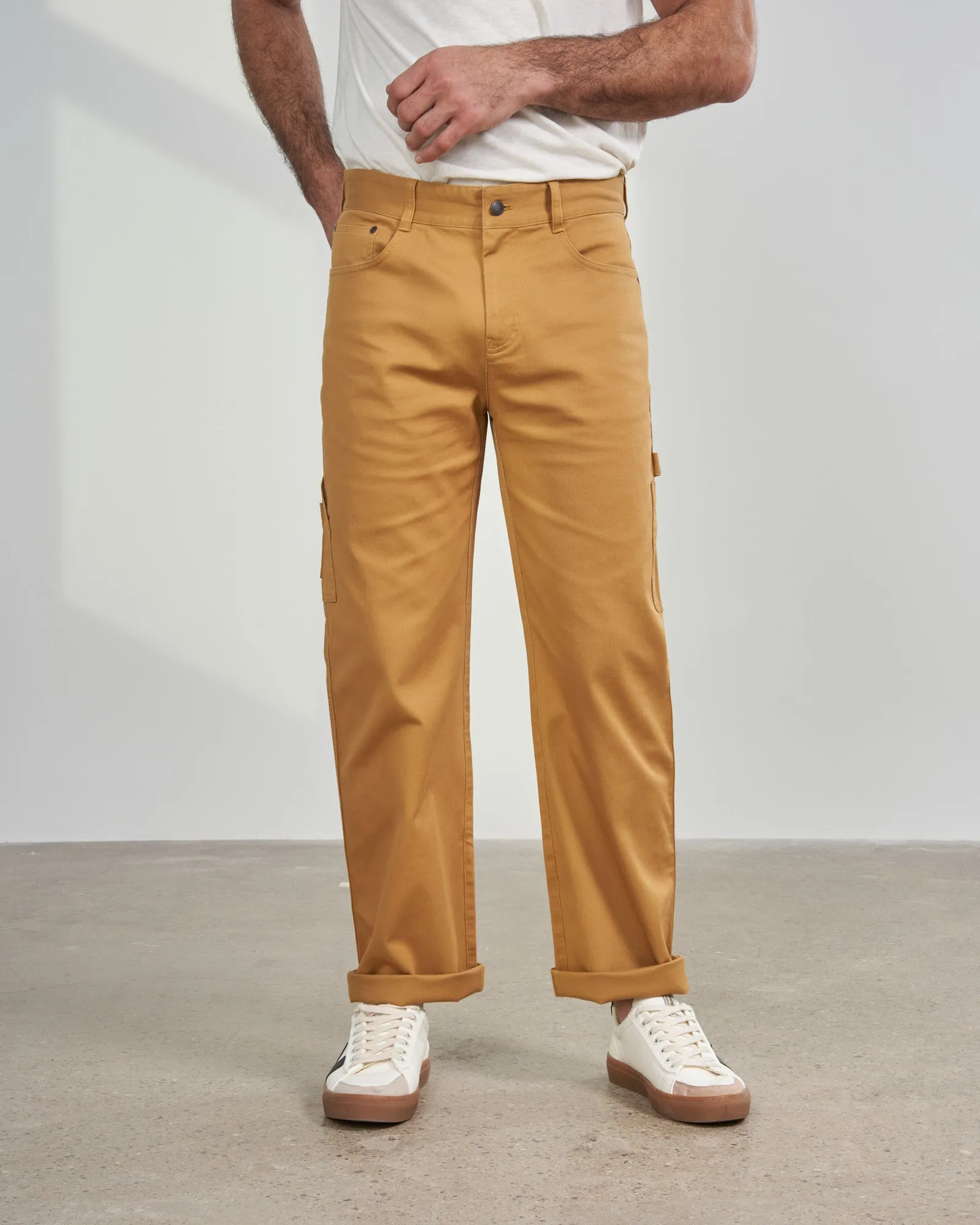 Organic Bedford Cord Carpenter Pant