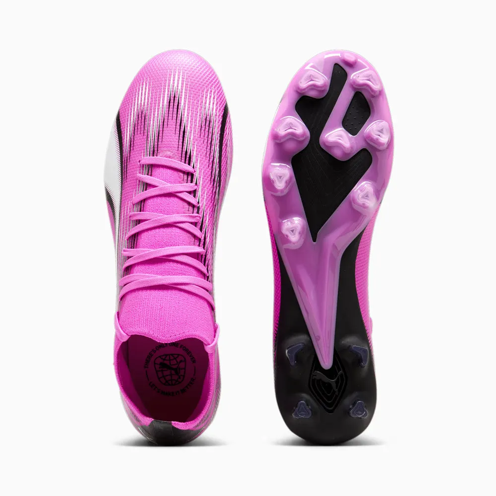 Puma Ultra Match FG/AG Football Boots (Poison Pink/White/Black)